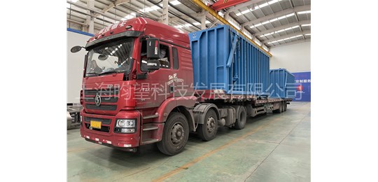 山東油菜基地用果蔬預冷機發貨