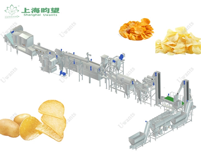 500公斤薯片生產線