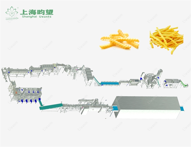5噸薯?xiàng)l生產(chǎn)線